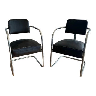 1950s Pair of Mid-Century Chairs For Sale