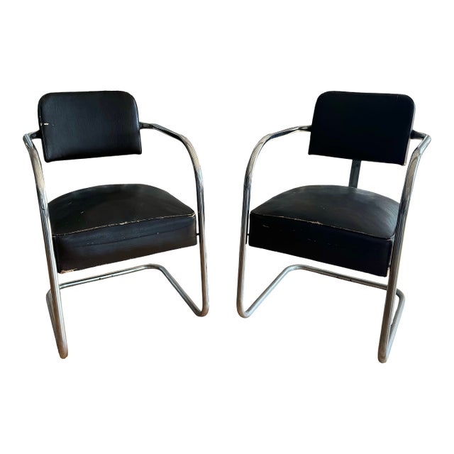 1950s Pair of Mid-Century Chairs For Sale