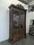 Louis XIII Style Glass-Fronted Bookcase in Oak For Sale - Image 5 of 11