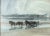 Antique Original Seascape Painting With Horses by French Artist J M Tournier For Sale - Image 4 of 5