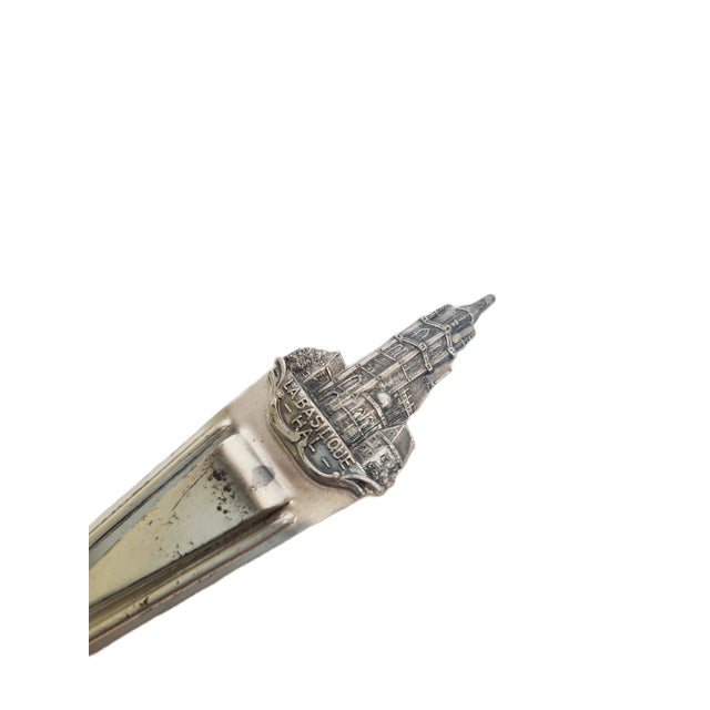French Art Nouveau Bookmark, 1950s For Sale - Image 4 of 7