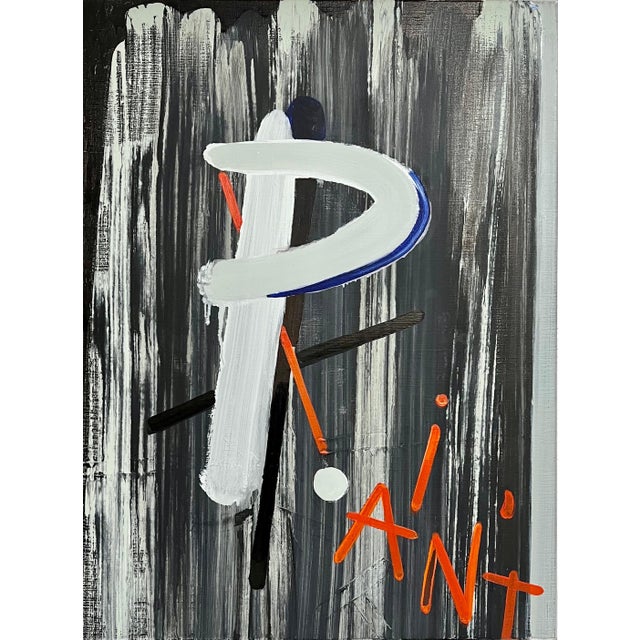 Ellen De Meutter Paint 2, 2007 Acrylic, ink and oil on canvas 31.5 x 23.6 in (80.0 x 59.9 cm) Provenance: Secrets & Lies...