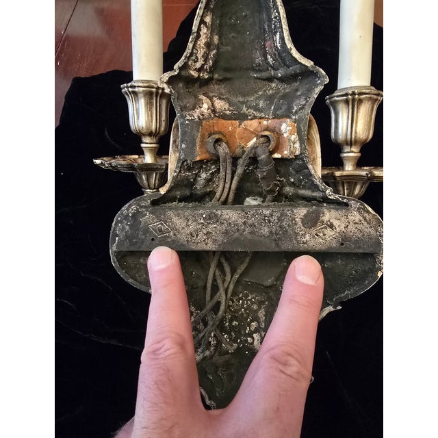 Antique 1900s Signed E F Caldwell & Co Sconce For Sale - Image 10 of 10