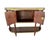 French Mahogany Buffet With Marble Top and Brass Gallery For Sale - Image 9 of 17