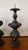 Set of 3 Late 19th Century Japanese Bronze Pricket Buddhist Temple Candlesticks (Meiji Period) For Sale - Image 4 of 8
