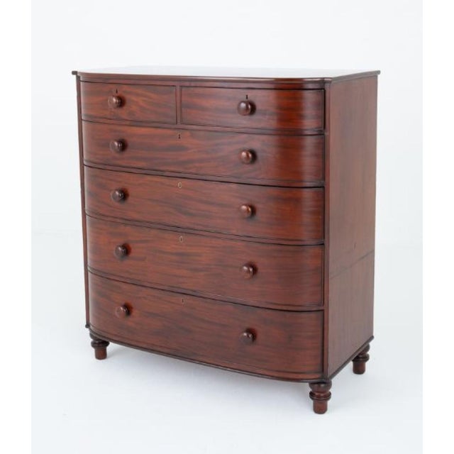 Regency Chest Drawers in Mahogany For Sale - Image 6 of 6