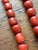 Genuine Red Coral Necklaces, Hand-Knotted Strands in Natural Coloration, a Pair For Sale - Image 11 of 15