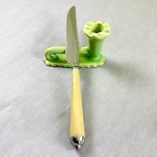 French Vallauris Flower Vase Knife Rests, a Set of Ten For Sale - Image 10 of 15