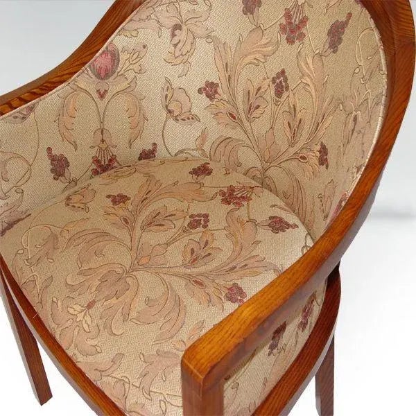 Ward Bennett For Brickel Fabric Upholstered Arm Chair For Sale In Houston - Image 6 of 7