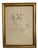 Dieudonné Damoiseaux, Portrait, 1963, Drawing on Paper For Sale