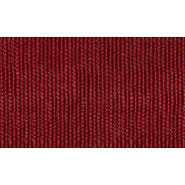 Contemporary Sample - Schumacher Wide Faille Tape in Berry For Sale - Image 3 of 3