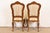 Karges French Provincial Louis XV Carved Walnut and Gold Gilt Dining Chairs, Set of Eight For Sale - Image 9 of 11