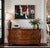 This mid-century vintage abstract painting, is by artist Betty Huberich. Painted with oil paint, it is framed in a simple...