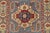Blue Kazak Runner 2’9” X 9’6” Blue Wool Tribal Hand-Knotted Oriental Rug For Sale - Image 8 of 11