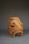 Textile Hand-Carved Palm Wood Side Chair, 1970s For Sale - Image 7 of 10
