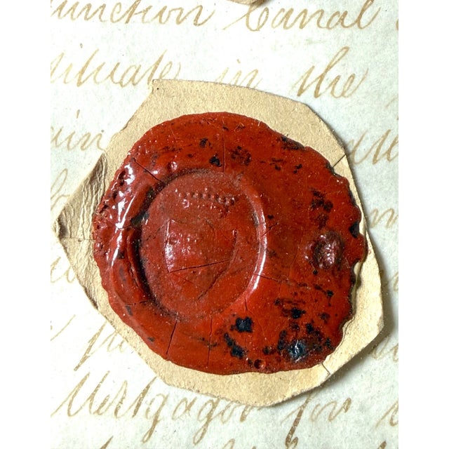 9 Antique 19th Century Heraldic Family Crest Armorial Wax Seal From Sweden For Sale - Image 10 of 12