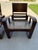 Wood 1940s Art Deco Teak Accent Chairs For Sale - Image 7 of 8