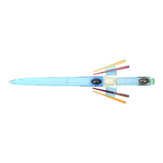Vintage Murano Rare Glass Sword Sculpture or Object Signed by Venini, Italy, 1970's For Sale