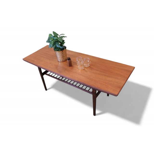 Mid-Century Modern Adjustable Coffee Table, Denmark, 1960s For Sale - Image 3 of 18