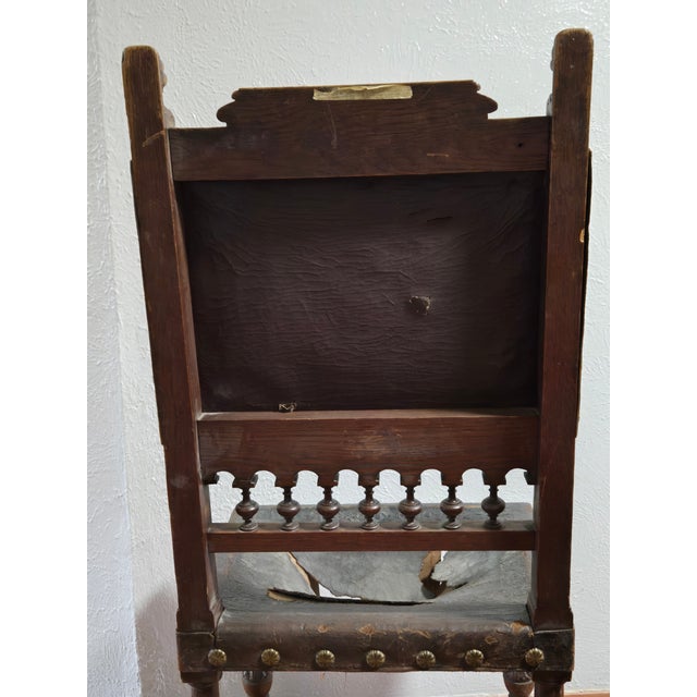 Antique Renaissance Revival Chair For Sale In Dallas - Image 6 of 6