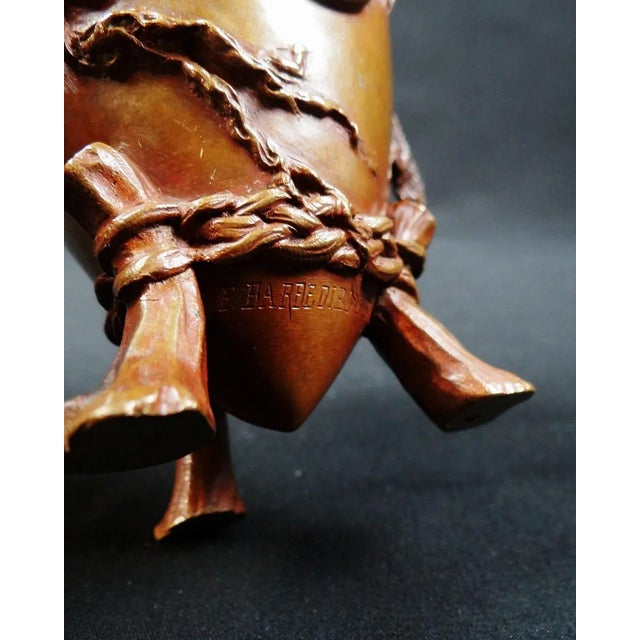 Late 19th Century Tripod Vase with Putti in Bronze by Barbédienne, 1890 For Sale - Image 5 of 14