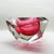 Multifaceted Triangular Ashtray or Catch-All in Pink Murano Glass attributed to Flavio Poli for Seguso, Italy, 1960s For Sale - Image 7 of 9