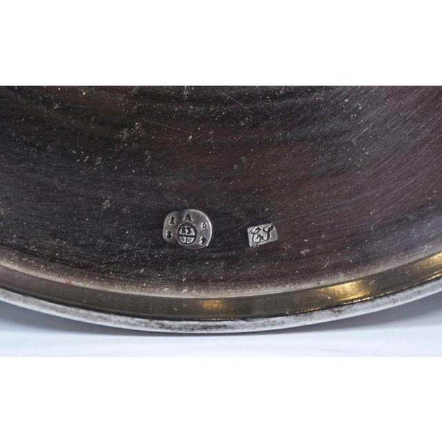 Antique Vienna Silver Biedermeier Candleholders from Christian Sander, 1839, Set of 2 For Sale - Image 6 of 7