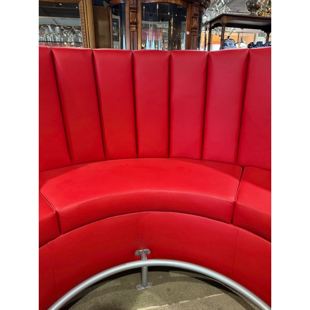 Red Dining Booth For Sale In Las Vegas - Image 6 of 9