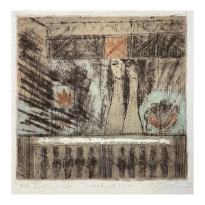 1985 Quiet Tune Modern Intaglio