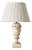 19th Century French Carved Marble Table Lamp of Bacchus For Sale