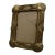 Vintage Hollywood Regency Brass Picture Frame With Shell Motif For Sale