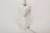 White Marble Lamp in the Manner of t.h. Robsjohn-Gibbings For Sale - Image 8 of 9