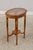 1950s Adams Style Cane & Glass Top Paint Decorated Table For Sale - Image 5 of 15
