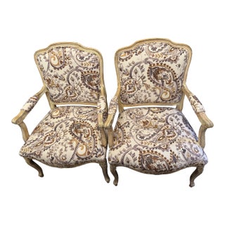 Mid 20th Century Vintage French Side Chairs For Sale