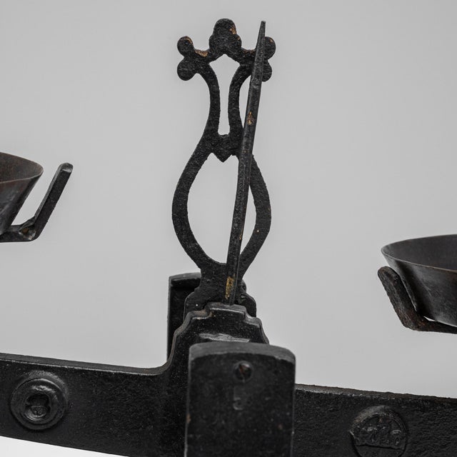 19th Century French Metal Scale For Sale In Greensboro - Image 6 of 18
