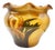 Late 19th Century Victorian American Art Pottery Floral "Louwelsa" Jardinière Planter by Weller For Sale