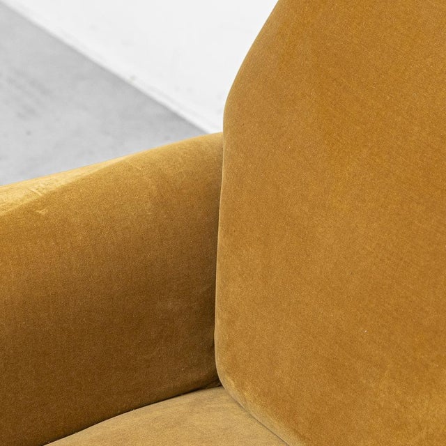 Velvet Armchairs by Gigi Radice, 1950s, Set of 2 For Sale - Image 3 of 11