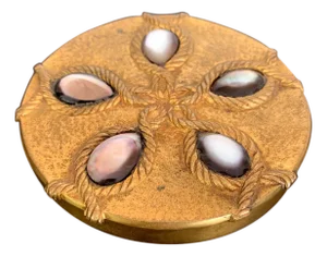 A Bronze Compact Box by French Art Jeweler Line Vautrin
