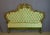 Louis XV Style Bed in Gilded Wood, 1950s For Sale - Image 11 of 13