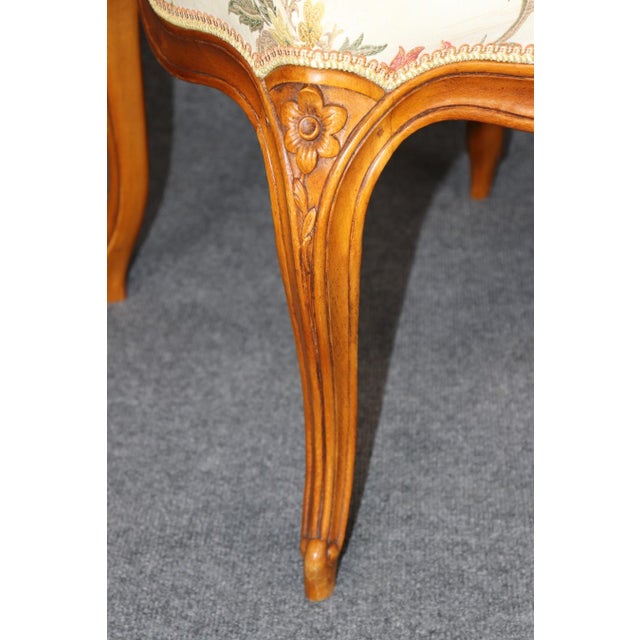 Large Set 24 Antique French Louis XV Style Dining Chairs For Sale - Image 9 of 14