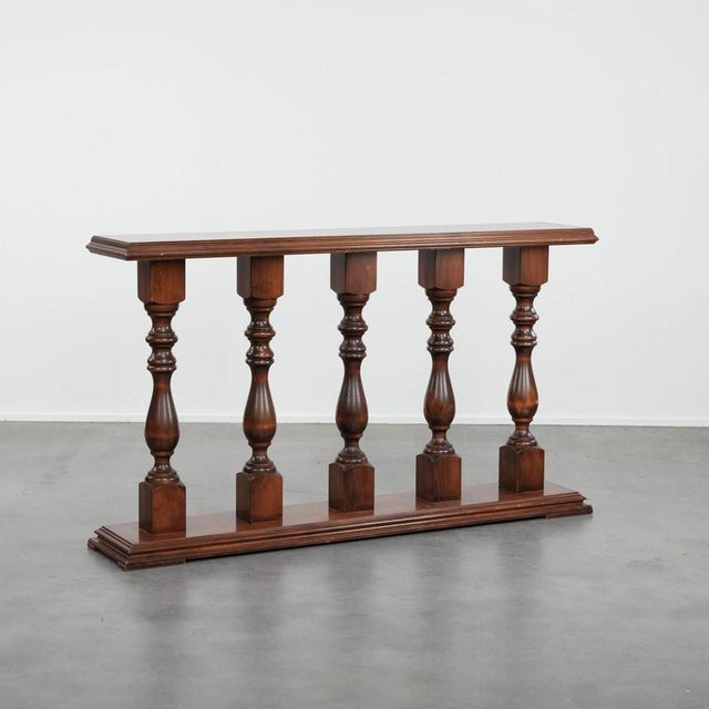 Balustrade Side Table, 20th Century For Sale - Image 16 of 16