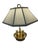 French 1960s Brass Bouillotte Lamp For Sale - Image 3 of 3