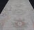 Textile Afghanistan Oushak Rug With Soft Gray Field and Faded Floral Motifs 2'1" X 4'7" For Sale - Image 7 of 10