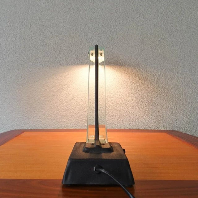 Acrylic Glass Cobra Desk Lamp, 1980s For Sale - Image 10 of 18