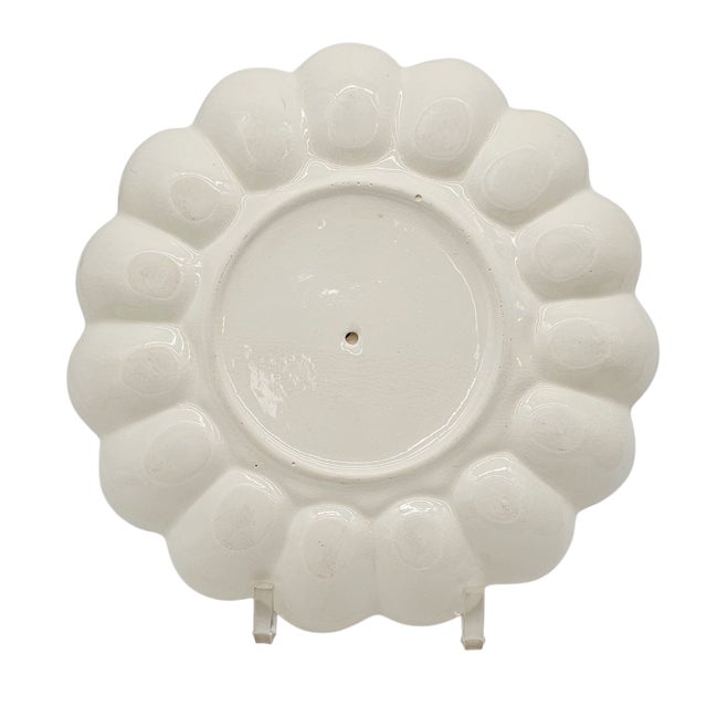 Mid-Century Ceramic Rooster Deviled Egg Platter With Farmhouse Charm For Sale In San Francisco - Image 6 of 7