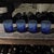 The Vintage Libby Blue Octagon Shaped Drinking Tumblers Rocks Glasses are a set of highball glasses from the mid-century...