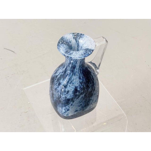 Sarner Glas Efeso Vase in Studio Glass with Murano Influence, 1960s For Sale - Image 3 of 8