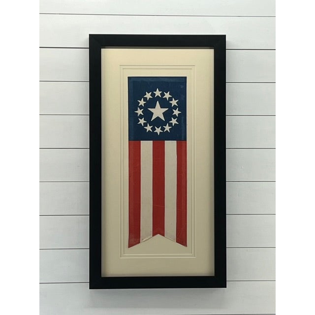 American 13 Star Banner From Centennial Held in Philadelphia in 1876 For Sale - Image 3 of 7