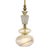 Pair of Murano glass pendants in the style of Ettore Sottsass. This pair includes hand-blown glass elements in a variety...