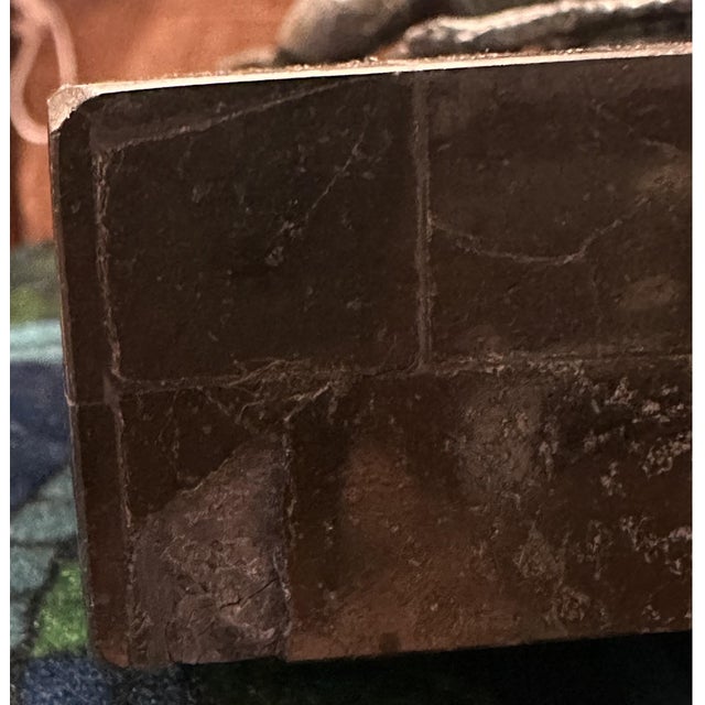 Maitland Smith Lizard Stone Cigar Box For Sale - Image 12 of 15